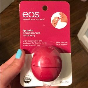EOS chapstick pomegranate raspberry never opened!